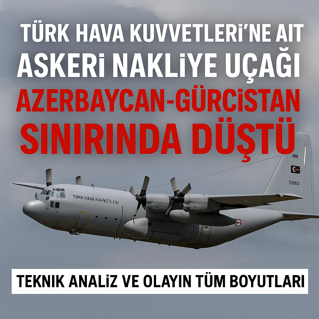 Türk Hava Kuvvetleri C-130 Kazası – Azerbaycan–Gürcistan Sınırında Teknik Analiz