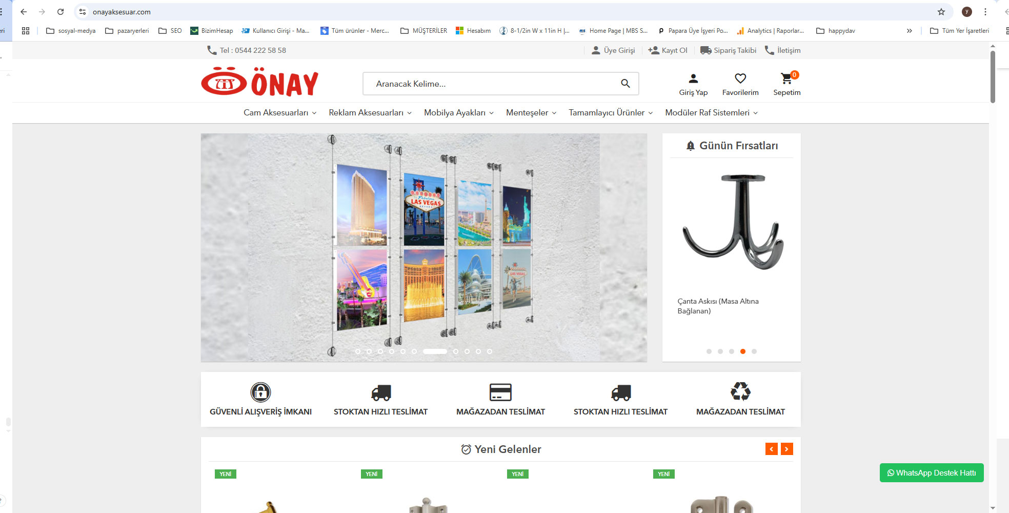 Onay Aksesuar – ShopPHP ile E-Ticaret Sitesi Kurulumu